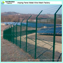 Grating Bending 3D Soldado Jardim Boundary Wire Mesh Fence